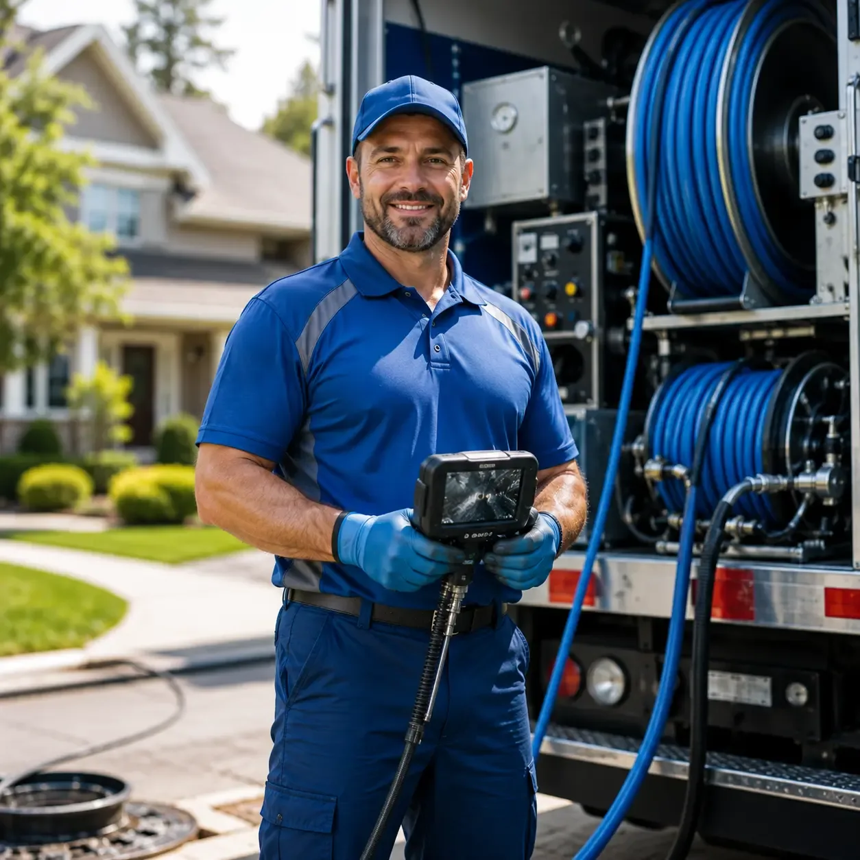 Local outdoor drain cleaning specialists in Plainview, MN